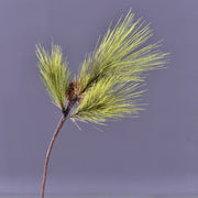 3 Pcs 22 Inch Artificial Pinus Massoniana Lamb Pine Stems Real Touch Winter Christmas Plants