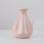 8 Inch Plastic Vase Simple Style for Artificial Flowers
