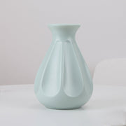8 Inch Plastic Vase Simple Style for Artificial Flowers
