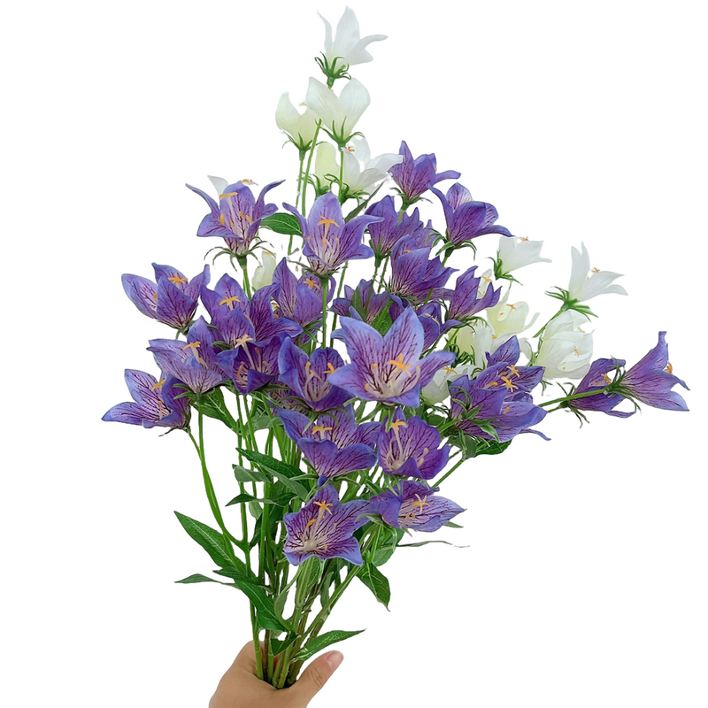 22.8 Inch Platycodon Artificial Flower Stems Spray, Bulk Quantity