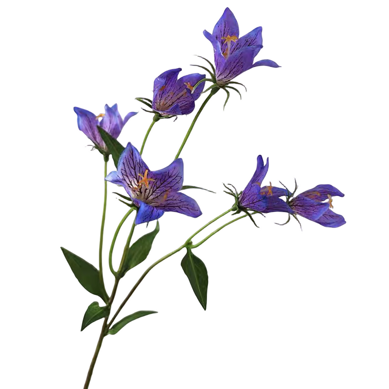 22.8 Inch Platycodon Artificial Flower Stems Spray, Bulk Quantity