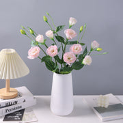 25.5 Inch Artificial Silk Eustoma Spray Flowers 6 Stems Bulk Wholesale