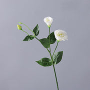 25.5 Inch Artificial Silk Eustoma Spray Flowers 6 Stems Bulk Wholesale