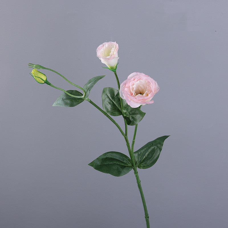 25.5 Inch Artificial Silk Eustoma Spray Flowers 6 Stems Bulk Wholesale