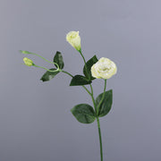 25.5 Inch Artificial Silk Eustoma Spray Flowers 6 Stems Bulk Wholesale