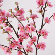 30 Inch Plum Blossom Spray Stems, 6 Pcs Real Touch Artificial Flowers Branches