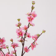 30 Inch Plum Blossom Spray Stems, 6 Pcs Real Touch Artificial Flowers Branches