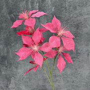 31 Inch Artificial Poinsettia Christmas Flower Spray Branches Bulk Quantity