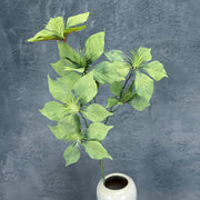 31 Inch Artificial Poinsettia Christmas Flower Spray Branches Bulk Quantity