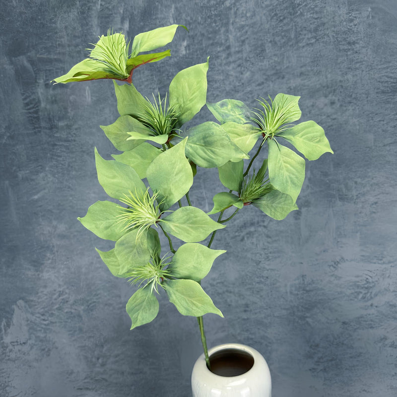 31 Inch Artificial Poinsettia Christmas Flower Spray Branches Bulk Quantity