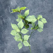 31 Inch Artificial Poinsettia Christmas Flower Spray Branches Bulk Quantity