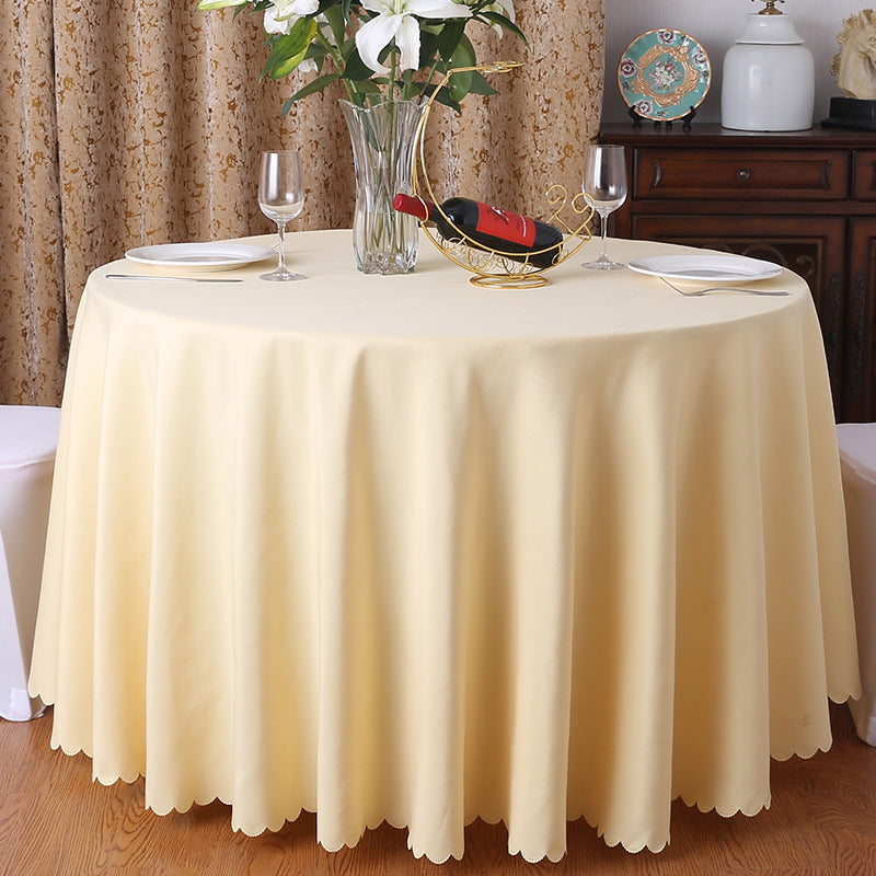 Bulk Polyester Round Tablecloth Wholesale
