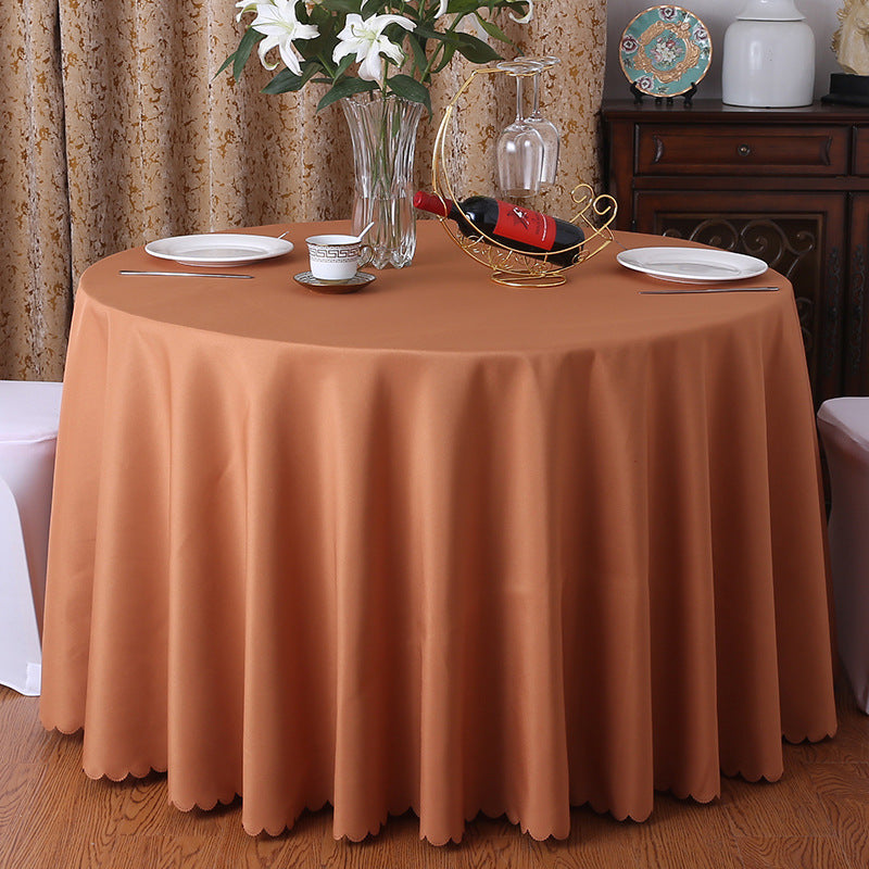 Bulk Polyester Round Tablecloth Wholesale