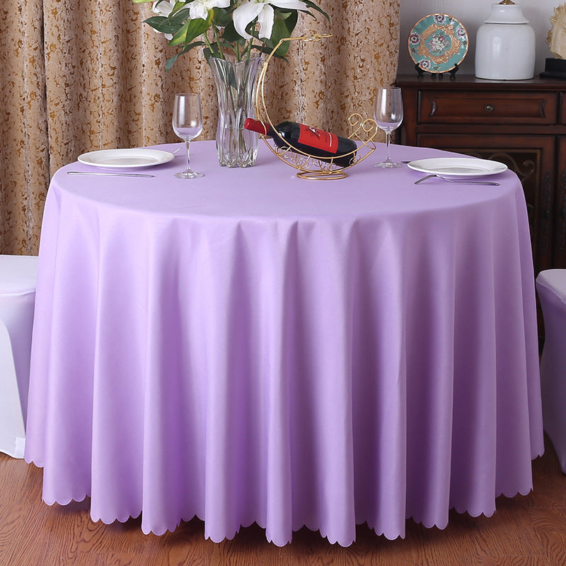 Bulk Polyester Round Tablecloth Wholesale