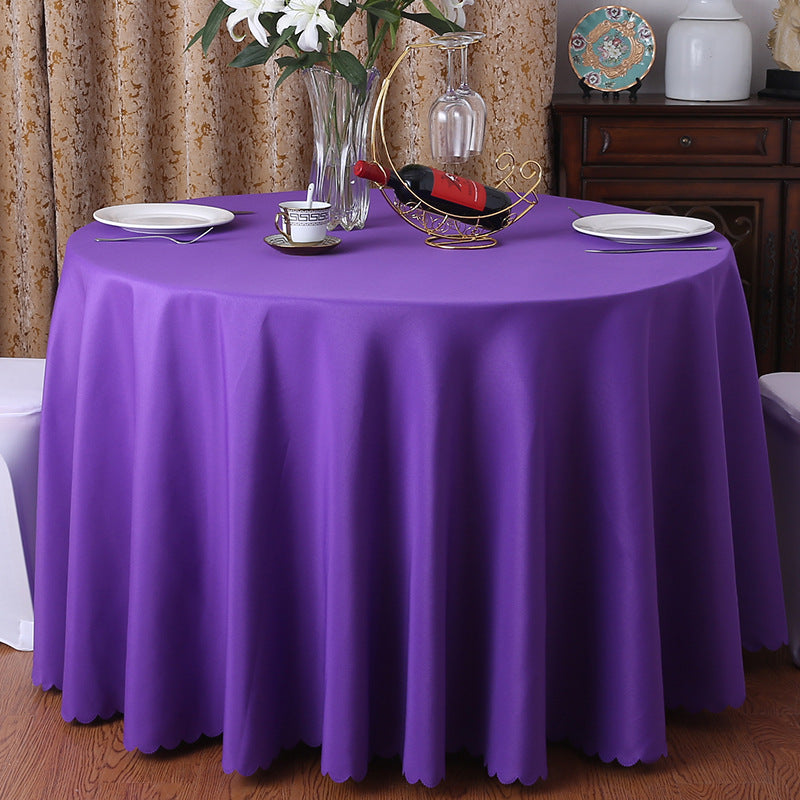 Bulk Polyester Round Tablecloth Wholesale