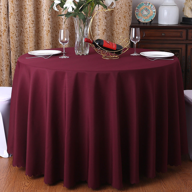 Bulk Polyester Round Tablecloth Wholesale