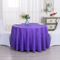 Bulk Hook Pattern Polyester Round Tablecloth Wholesale