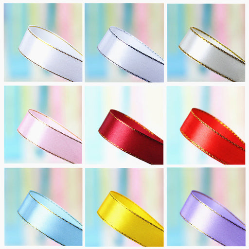 25 Yards Polyester Satin Ribbon Bulk Roll for Crafts and Decorations