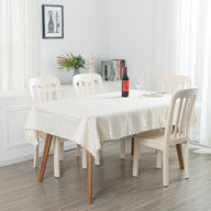 Bulk Hook Pattern Rectangular Polyester Tablecloth Wholesale