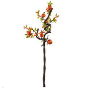 35 Inch Artificial Pomegranate Curly Spray Stems Branches – Bulk Quantity