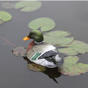 Artificial Floating Lovebird and Duck Pool Decorations, Bulk Set of 10, Durable Waterproof Material