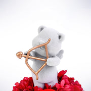 Preserved Rose with Teddy Bear Valentine’s Day Gift Set for Her Bulk Wholesale
