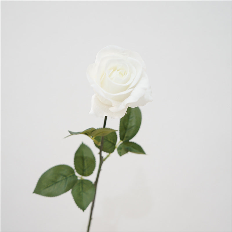 26 Inch Princess Diana Rose Stem 10 Pcs Real Touch Artificial Flowers Bulk Wholesale