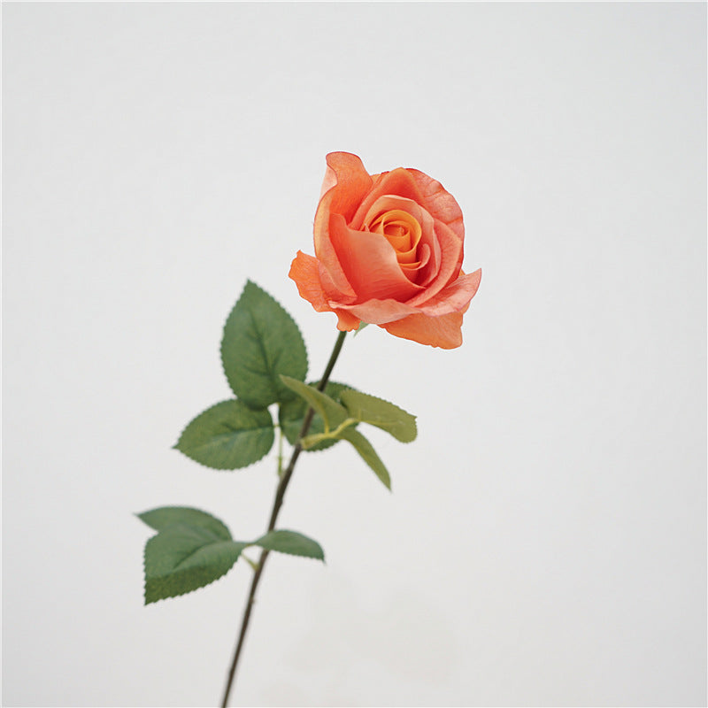 26 Inch Princess Diana Rose Stem 10 Pcs Real Touch Artificial Flowers Bulk Wholesale