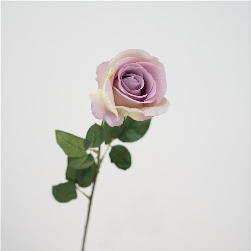 26 Inch Princess Diana Rose Stem 10 Pcs Real Touch Artificial Flowers Bulk Wholesale