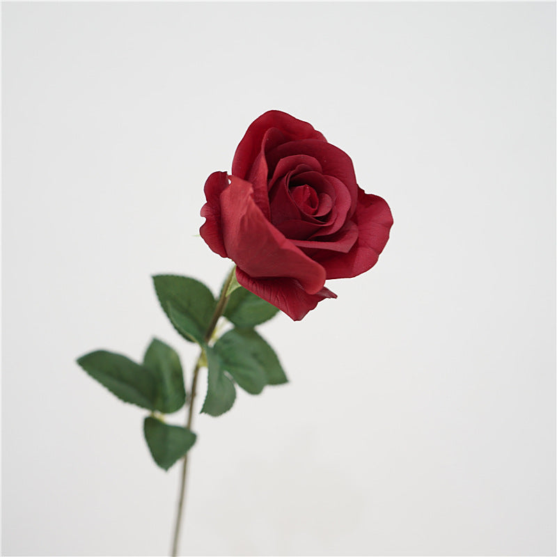 26 Inch Princess Diana Rose Stem 10 Pcs Real Touch Artificial Flowers Bulk Wholesale