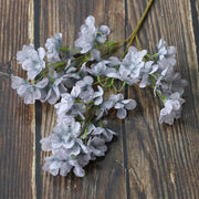 26 Inch Artificial Prunus Branches Spray 6 Stems Fall Blooming Flowers Decoration Bulk