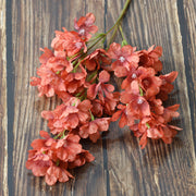26 Inch Artificial Prunus Branches Spray 6 Stems Fall Blooming Flowers Decoration Bulk