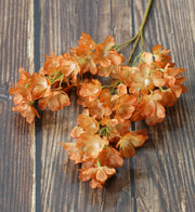 26 Inch Artificial Prunus Branches Spray 6 Stems Fall Blooming Flowers Decoration Bulk