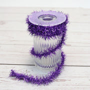 8.8 Ft Halloween Tinsel Garland Roll, Shiny Twist, Bulk Quantity, Decorative Hanging Garland
