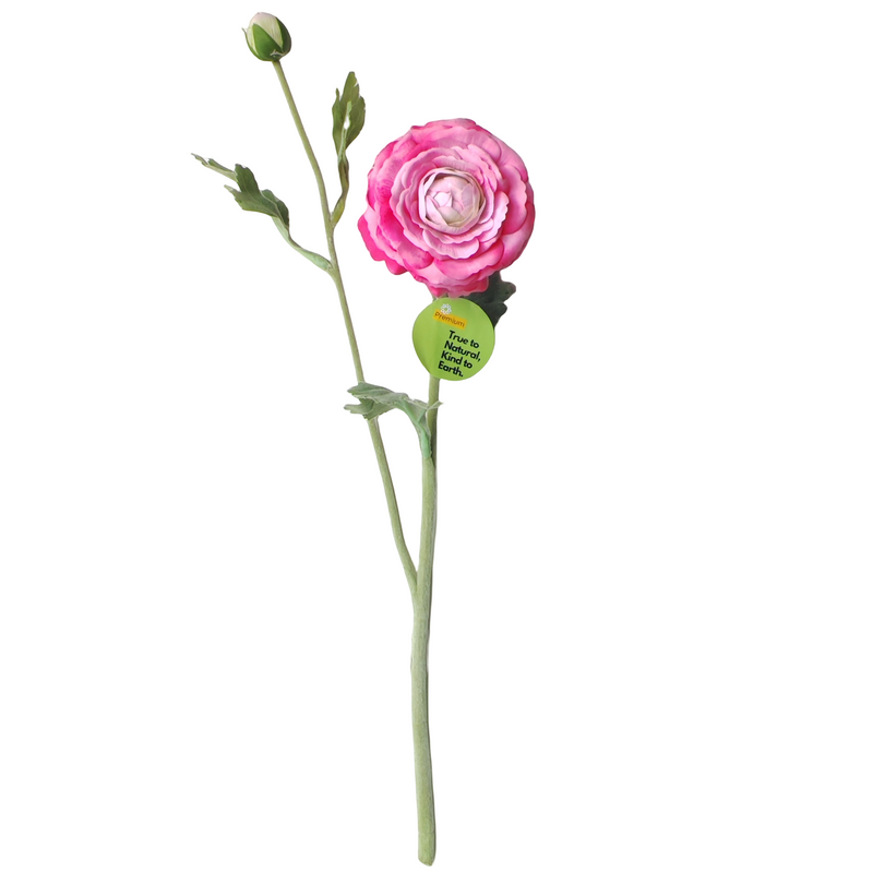 Real Touch Ranunculus Spray Stems, 6 Stems, Artificial Silk Flowers