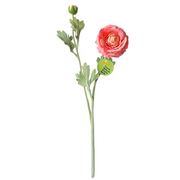 Real Touch Ranunculus Spray Stems, 6 Stems, Artificial Silk Flowers