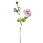 Real Touch Ranunculus Spray Stems, 6 Stems, Artificial Silk Flowers