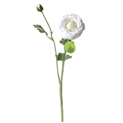 Real Touch Ranunculus Spray Stems, 6 Stems, Artificial Silk Flowers