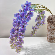 43 Inch Extra Long Artificial Ratchaphruek Flower Stem Bulk for Tall Vases