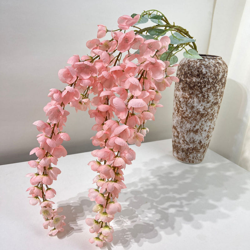 43 Inch Extra Long Artificial Ratchaphruek Flower Stem Bulk for Tall Vases