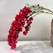 43 Inch Extra Long Artificial Ratchaphruek Flower Stem Bulk for Tall Vases