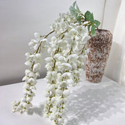 43 Inch Extra Long Artificial Ratchaphruek Flower Stem Bulk for Tall Vases