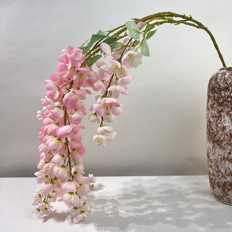 43 Inch Extra Long Artificial Ratchaphruek Flower Stem Bulk for Tall Vases