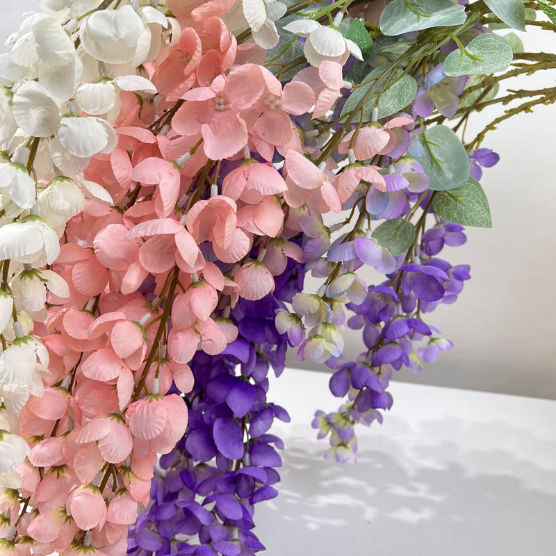 43 Inch Extra Long Artificial Ratchaphruek Flower Stem Bulk for Tall Vases