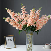 Long Larkspur Stems 12 Inch Real Touch Artificial Flowers Bulk Bouquet 10 Pcs