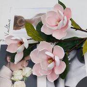 36 Inch Artificial Magnolia Stems 10 Pcs Foam Flowers Bulk Pack