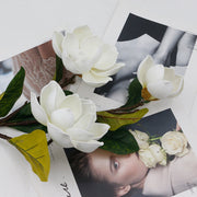 36 Inch Artificial Magnolia Stems 10 Pcs Foam Flowers Bulk Pack