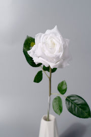 17 Inch Real Touch Silk Rose Stems, 10 Pcs Artificial Flowers Bulk Wholesale