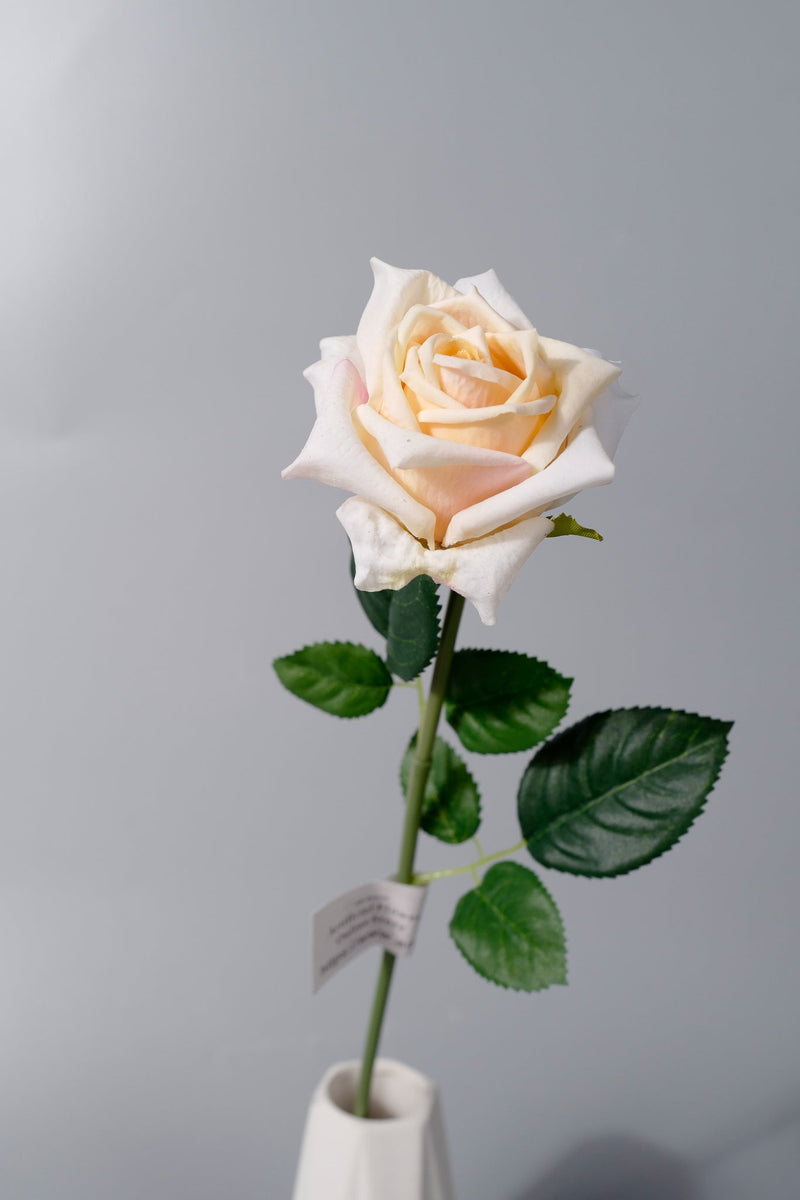 17 Inch Real Touch Silk Rose Stems, 10 Pcs Artificial Flowers Bulk Wholesale