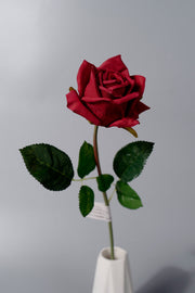 17 Inch Real Touch Silk Rose Stems, 10 Pcs Artificial Flowers Bulk Wholesale
